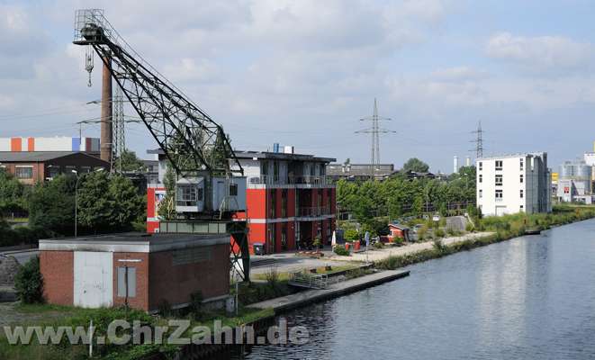 Kran.jpg - stillgelegter Kran im Stadthafen Hamm