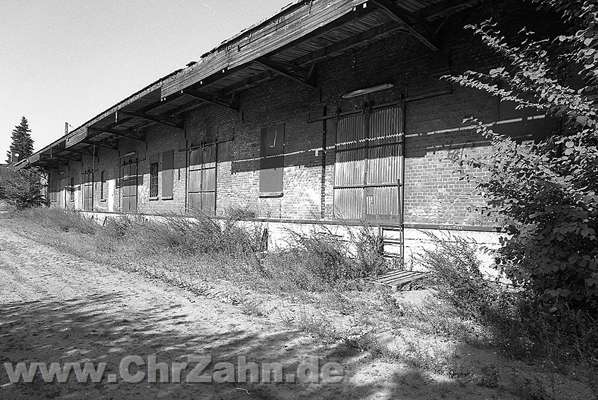 Bahnhofsschuppen2.jpg - Schuppen des ehemaligen Güterbahnhofs Lage